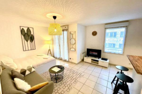 SOBNB-ALPES 5-studio cœur d’Annemasse avec parking